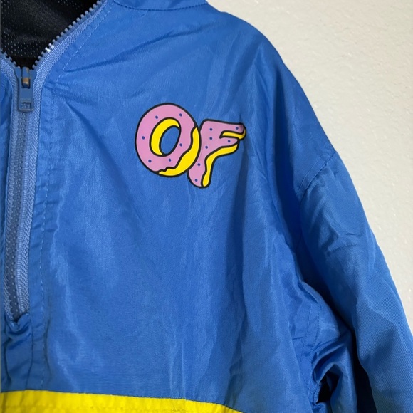 Odd Future Wolf Gang Jacket Mens Large Colorblock Windbreaker Donut Skate Rap - Picture 3 of 8
